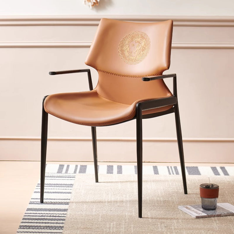 Italian modern design leather chair