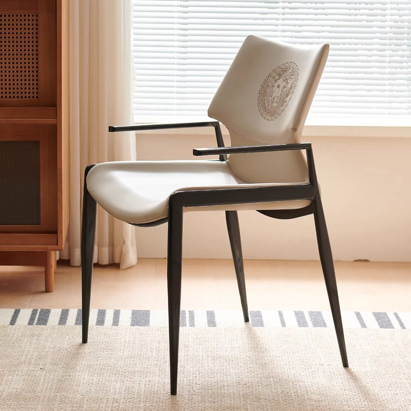 Italian modern design leather chair