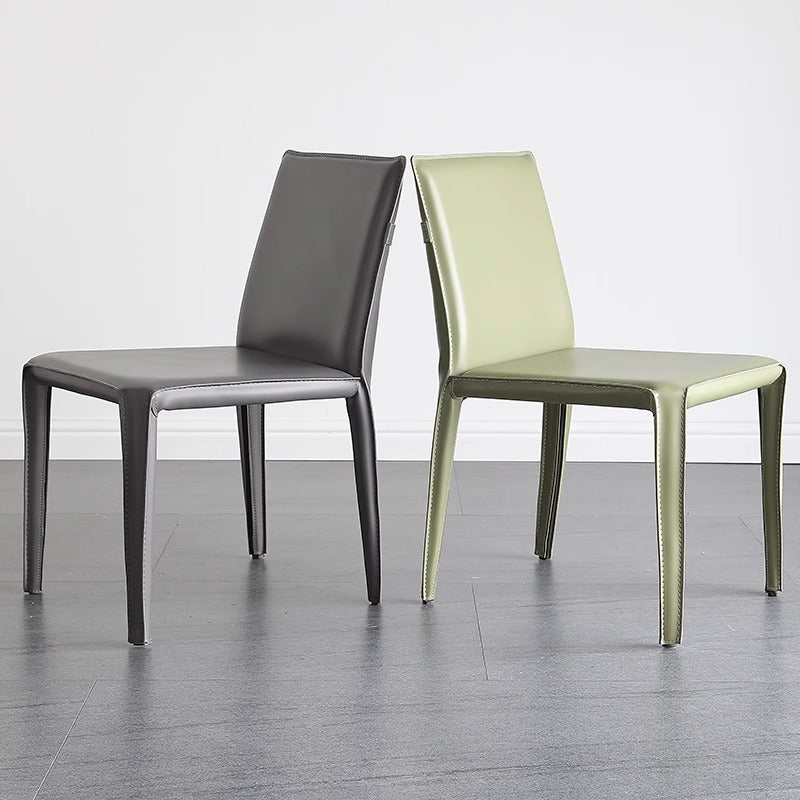 Saddle Leather Dining Chair