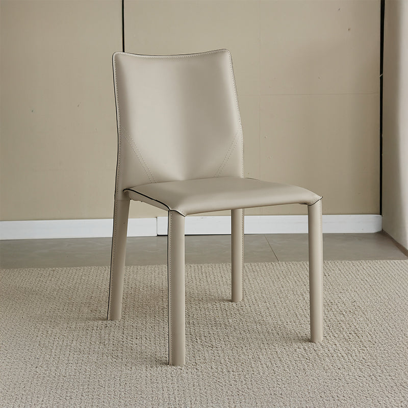 Italian modern high back chair