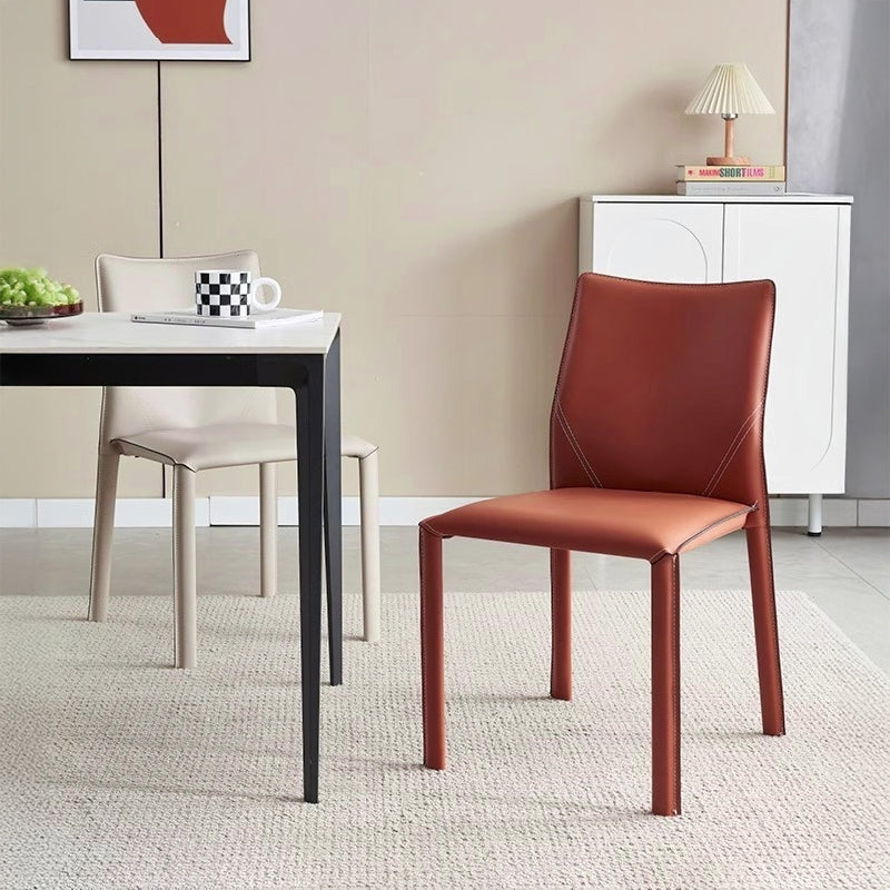 Italian modern high back chair