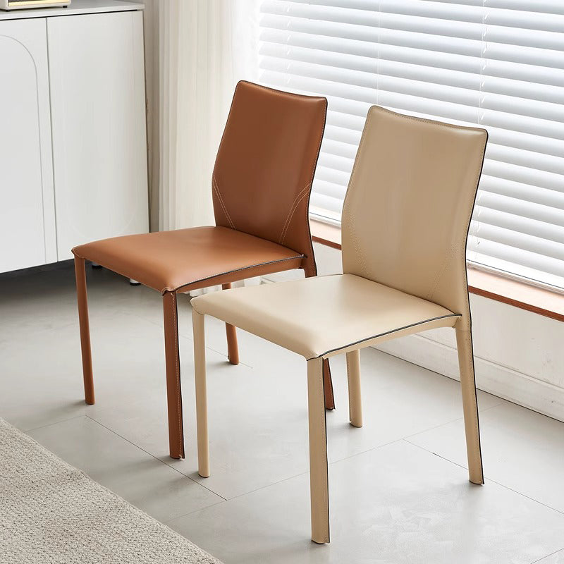 Italian modern high back chair