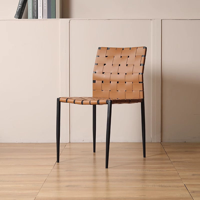 Mesh Leather Dining Chair