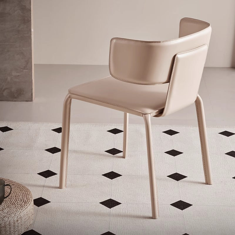 Wide Support Leather Chair