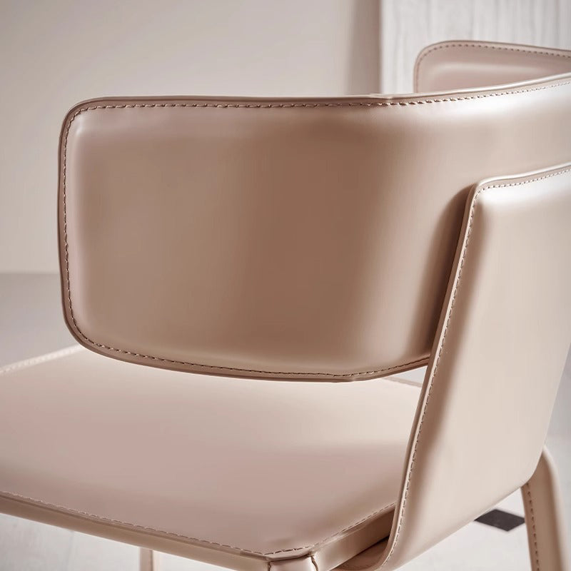 Wide Support Leather Chair