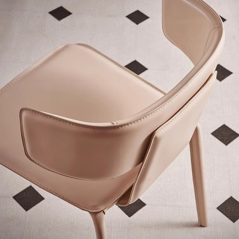 Wide Support Leather Chair
