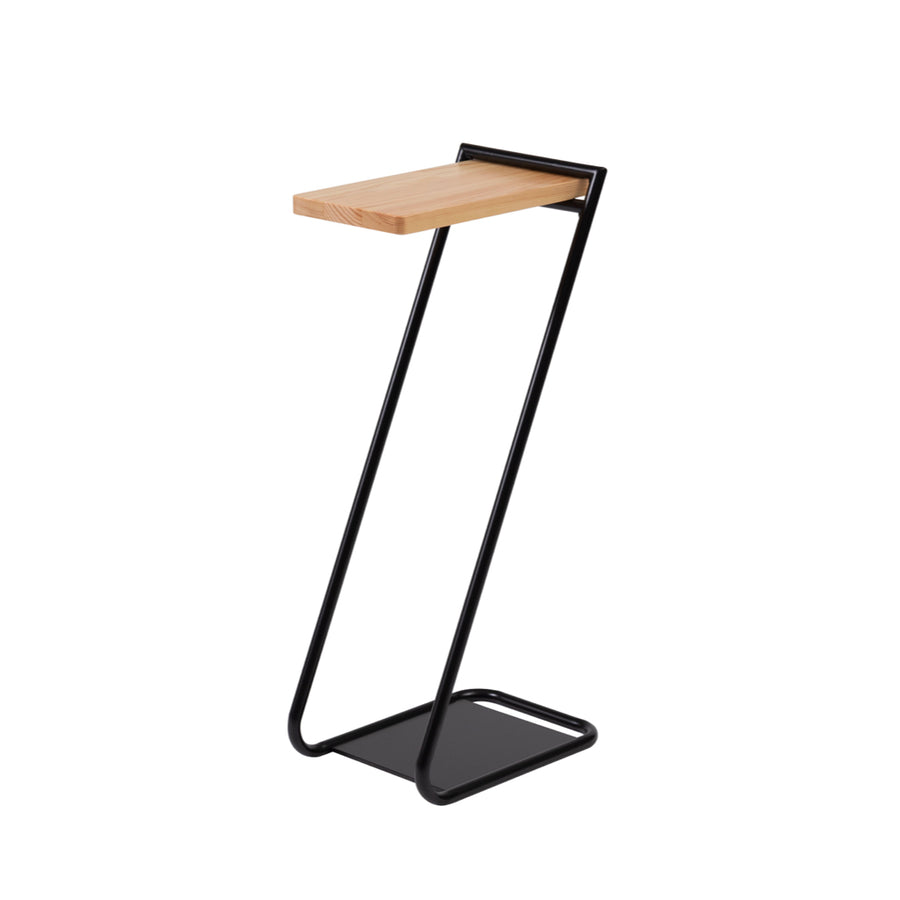 Iron Leg Side Table High Black