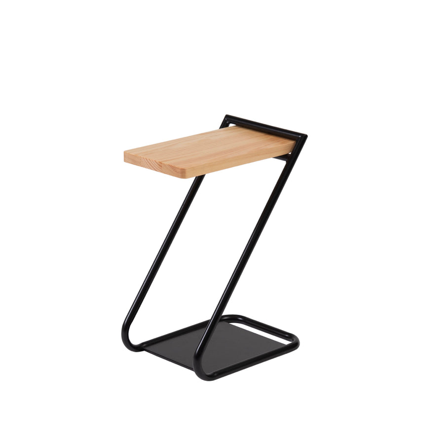 Iron Leg Side Table Low Black