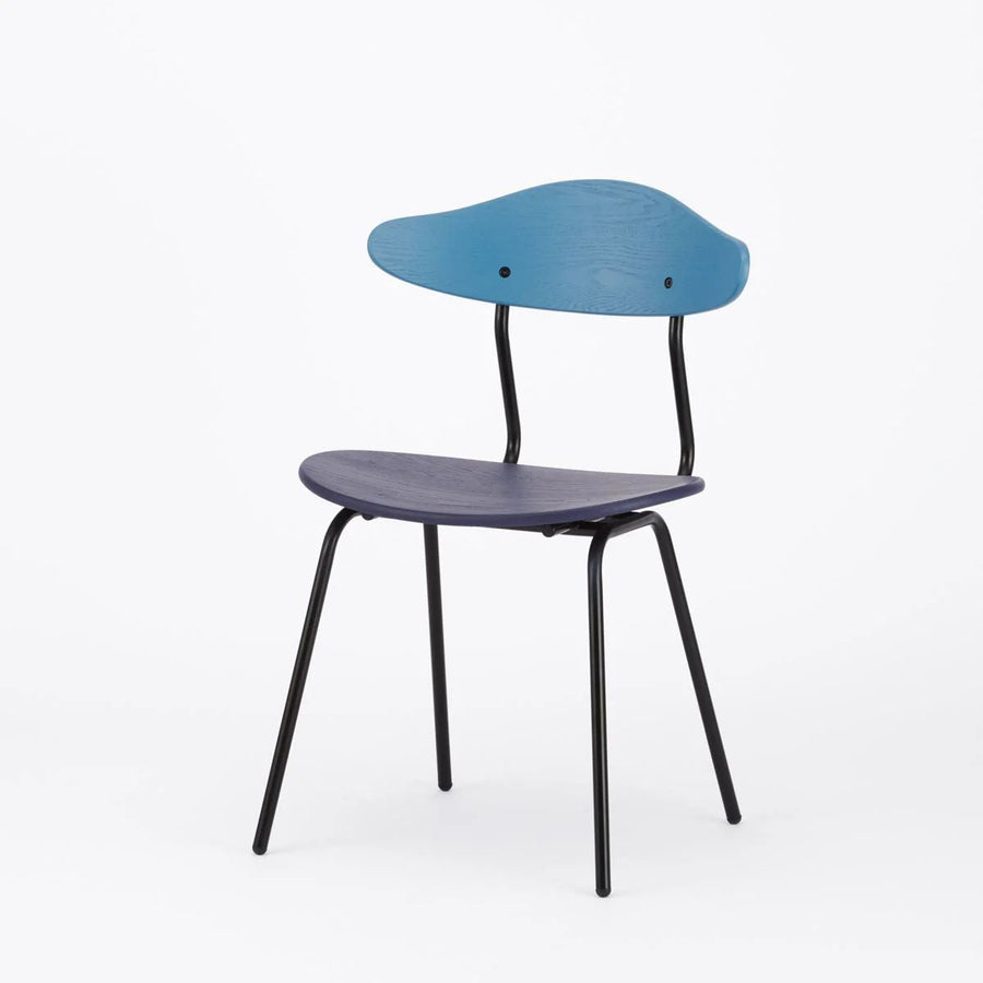 KUUM Round Table メラミン Gray 2人掛けダイニング セットB（3点セット)
