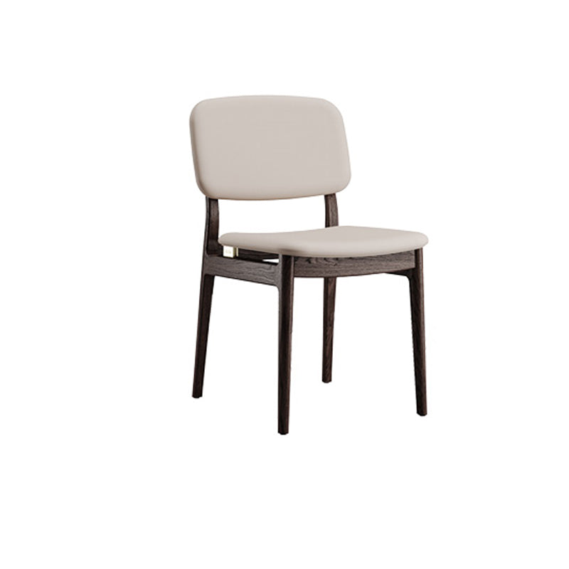 Retro modern wooden dining chair