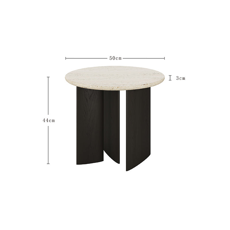 Retro modern wooden side table