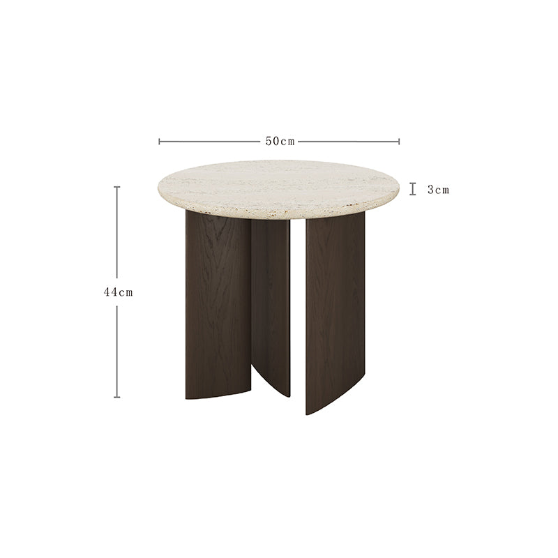 Retro modern wooden side table