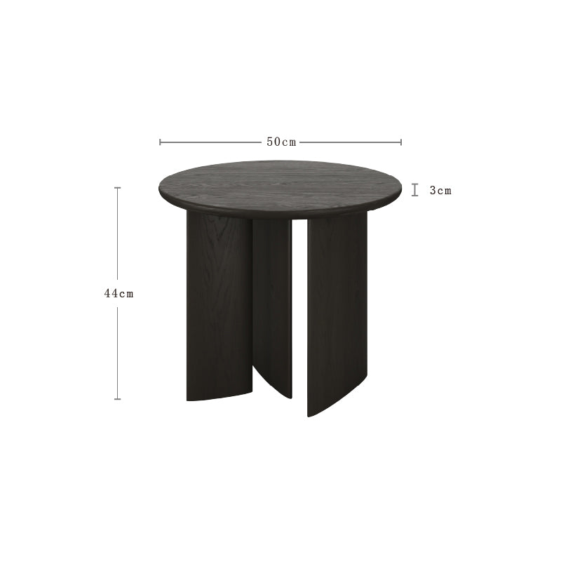 Retro modern wooden side table