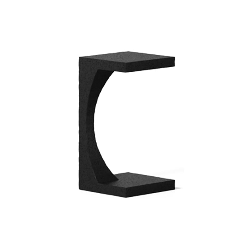 Drum-shaped side table