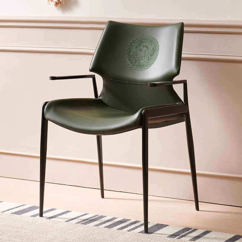 Italian modern design leather chair
