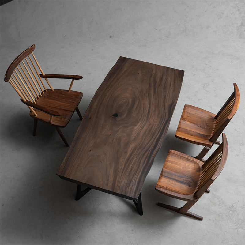 Solid wood dining table top