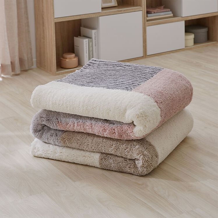 シャギーラグ 絨毯 グラフィカル 滑り止め付き L [250×200cm]