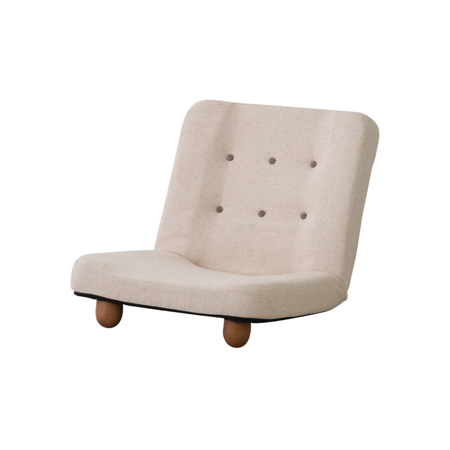 スマート 脚付座椅子 ベージュ