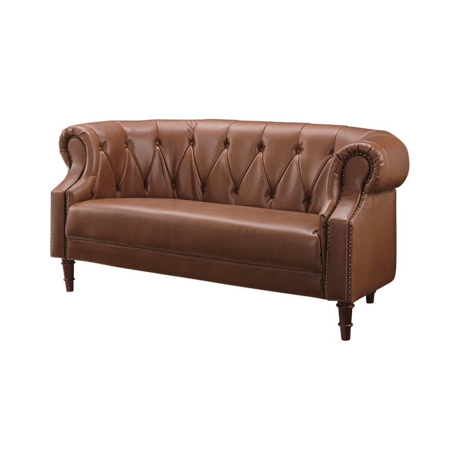 クイーンズ 2人掛 ブラウン