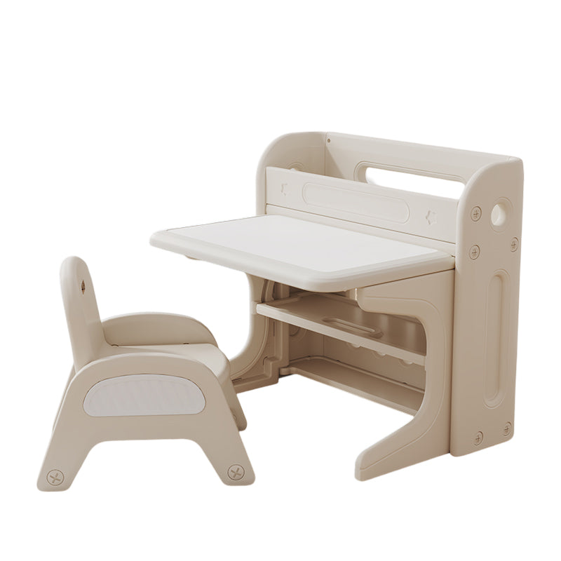 Folding study desk for children