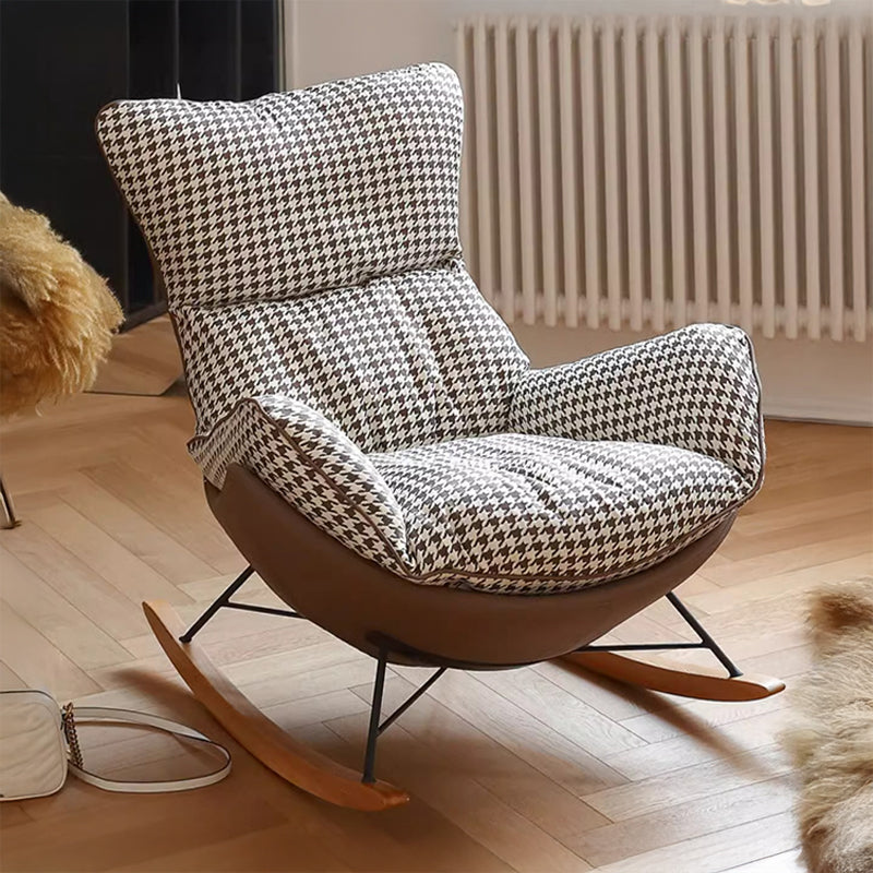 Kuril pattern rocking chair