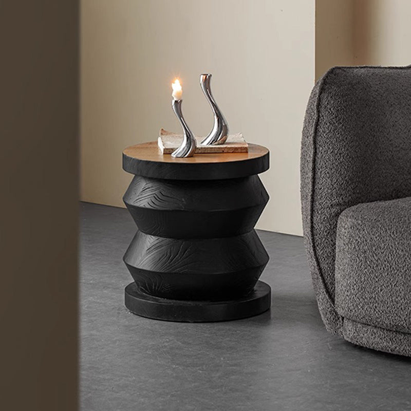 Wooden side table