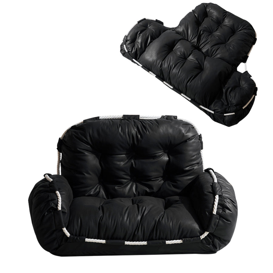 6-level adjustable reclining sofa with armrests