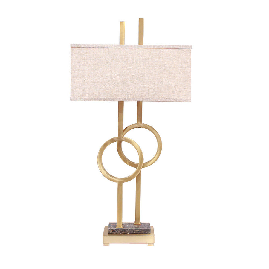 Luxury Brass Marble Table Lamp