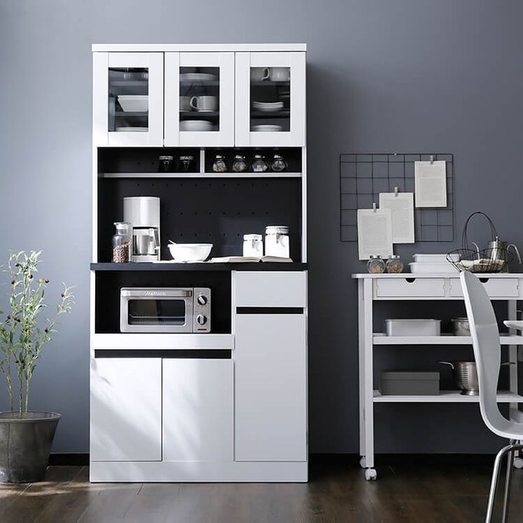 食器棚 可動棚タイプ 選べる組合せキッチン収納セット