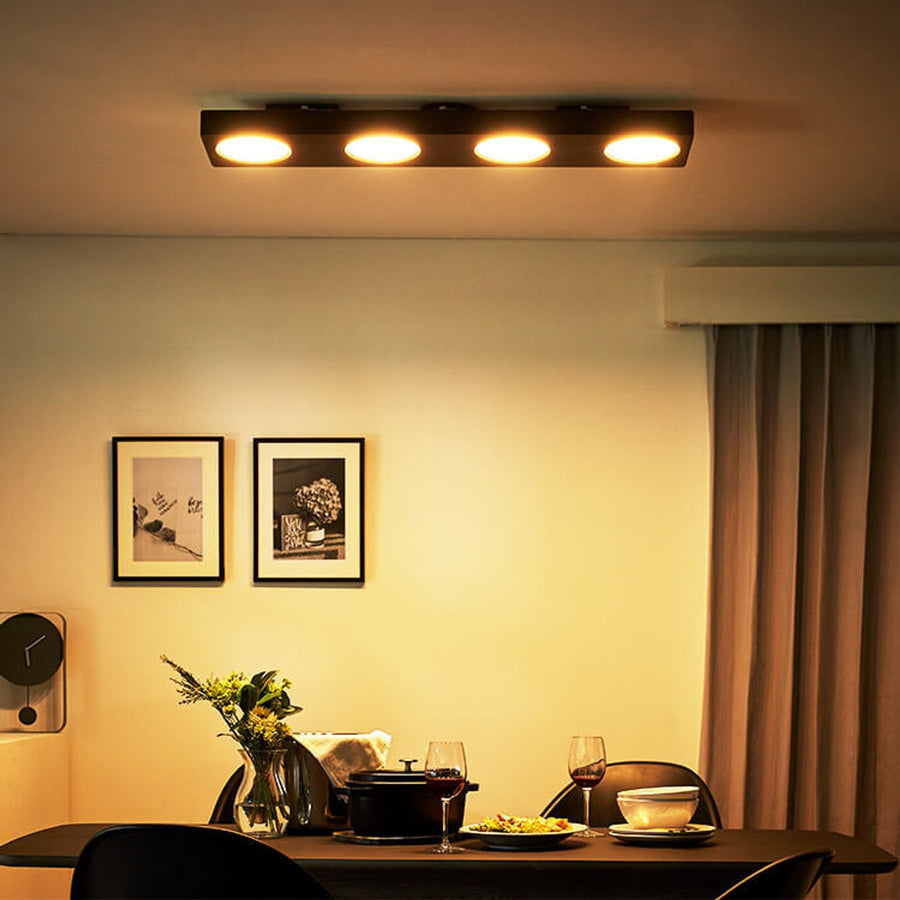 Ceiling light, thin LED, with remote control