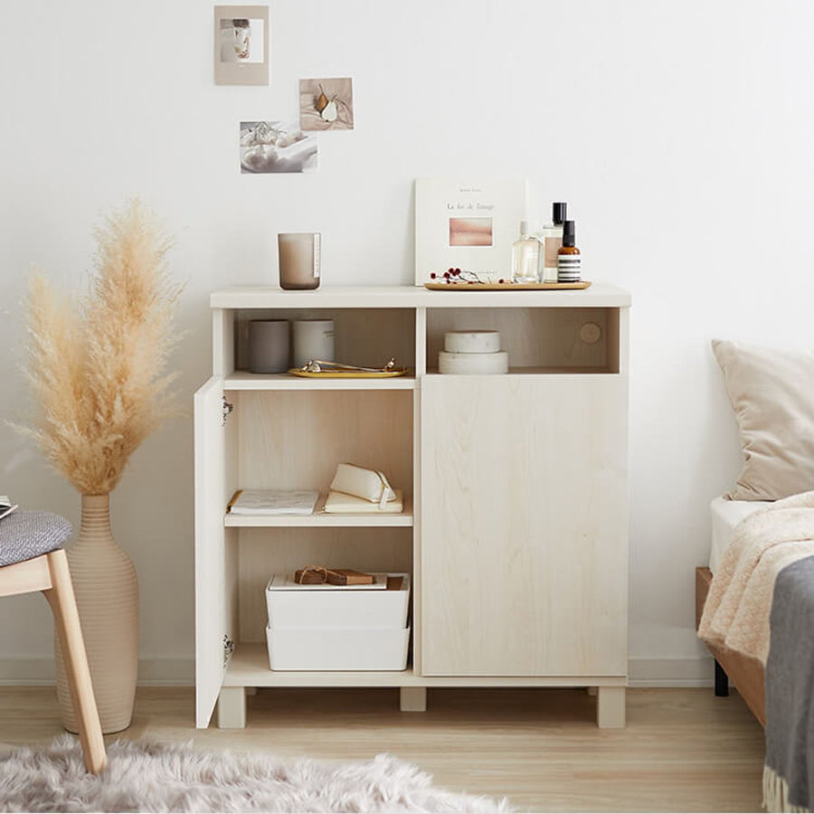 Sideboard Cabinet Wooden Wood Grain