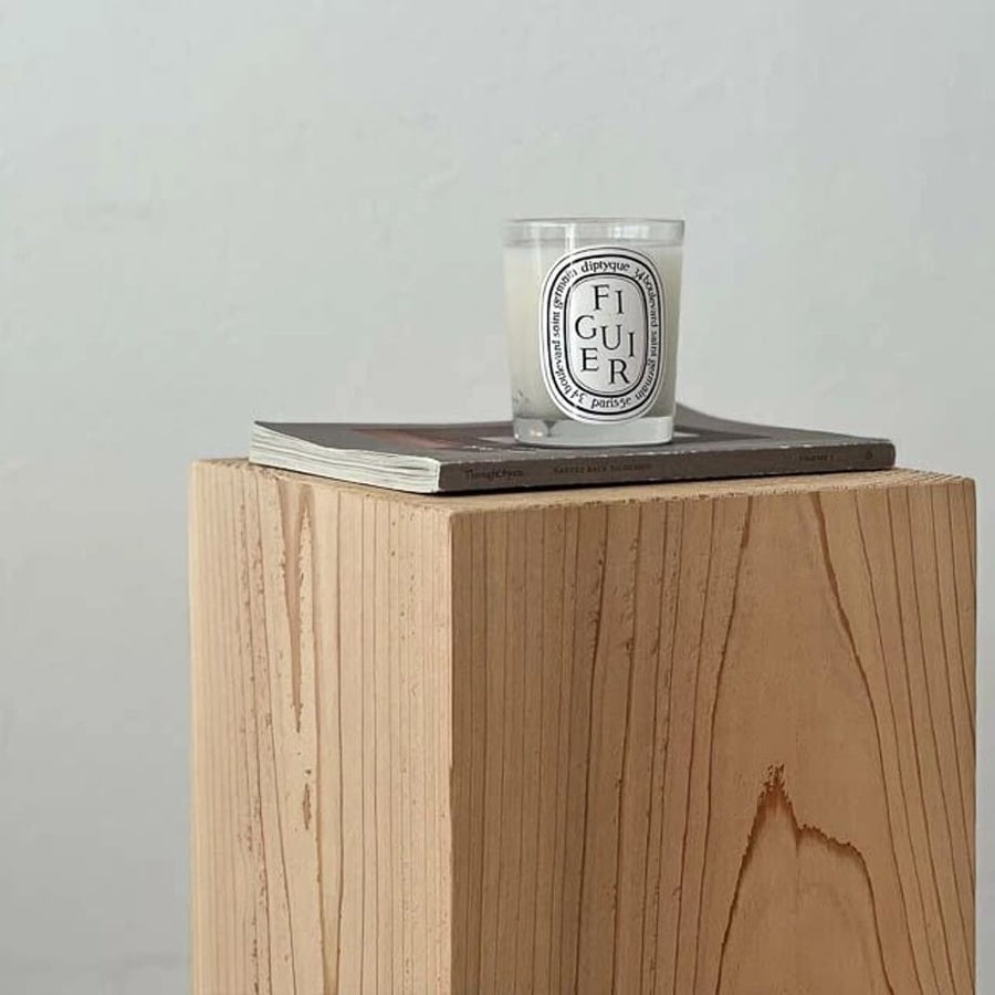 CEDAR Side table Stool Solid wood