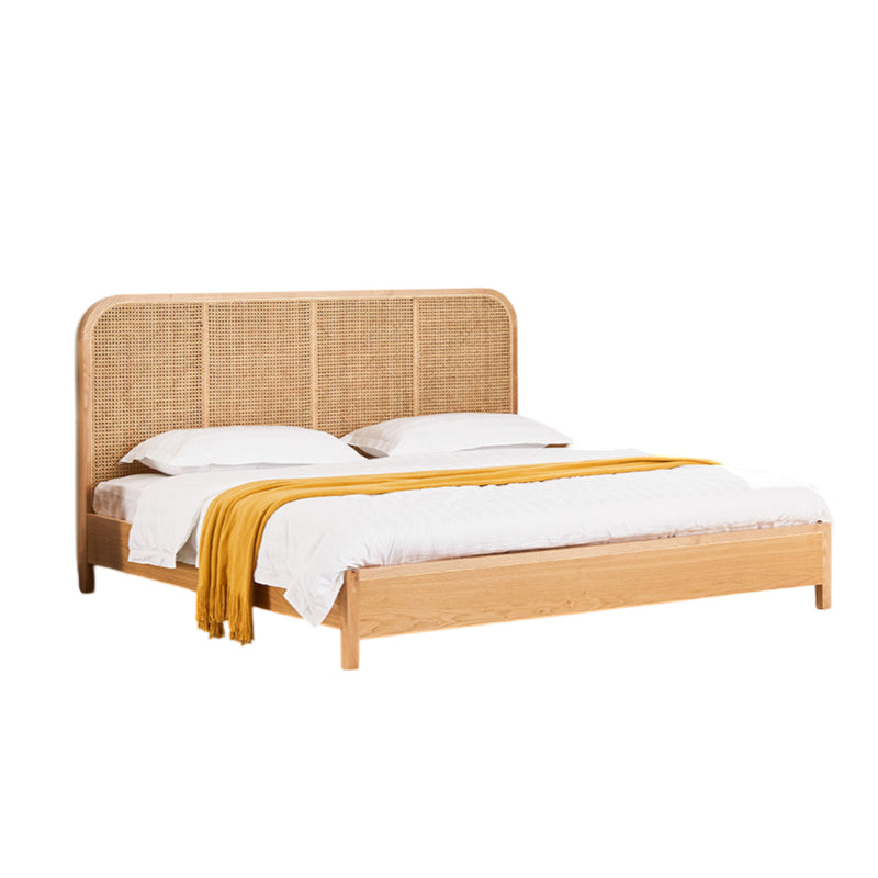 Rattan-style classic bed
