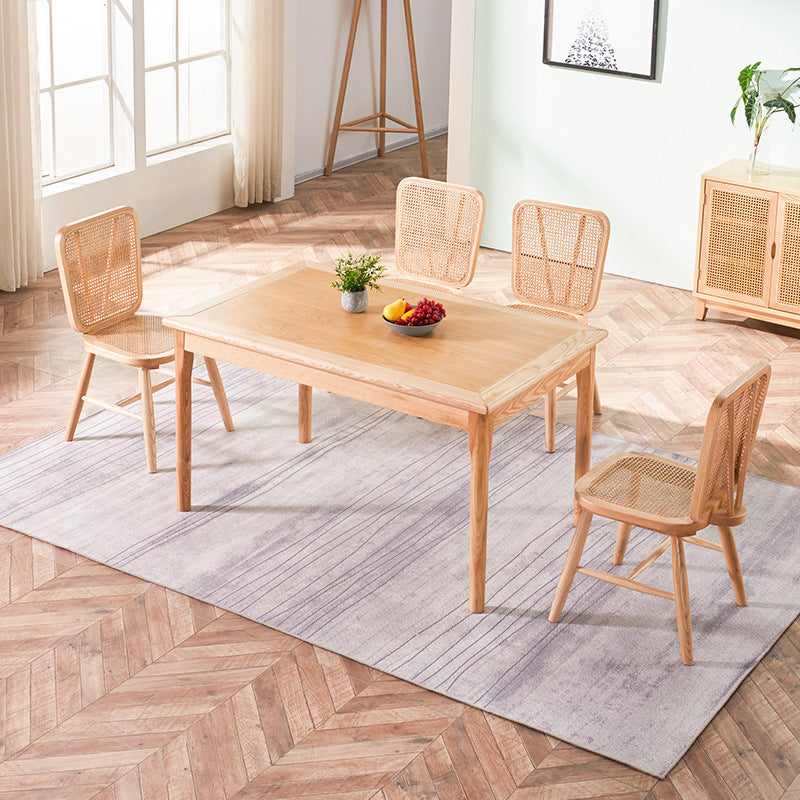 Rattan dining table set