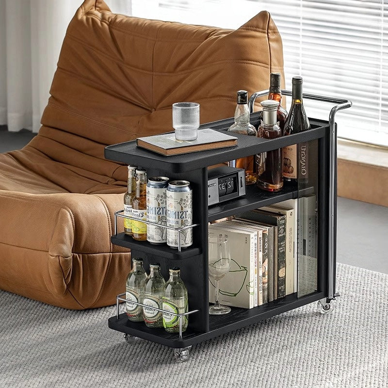 White ash movable side wagon