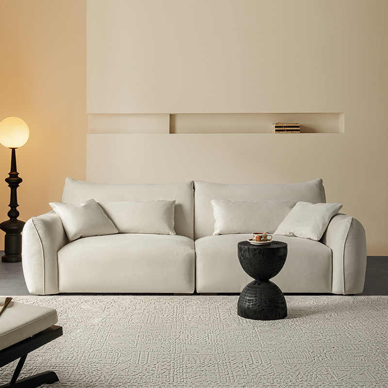 Microfiber suede sofa