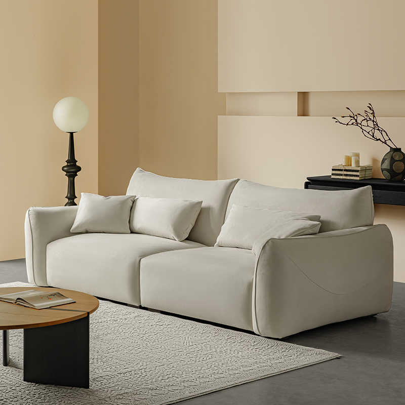 Microfiber suede sofa