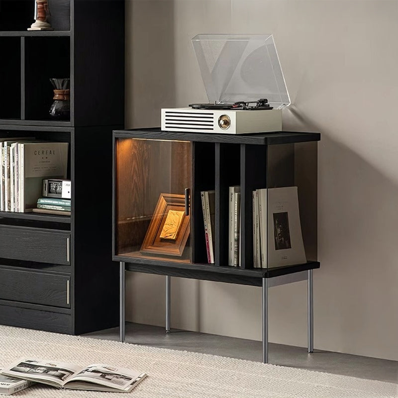 White ash wood modern minimalist cabinet