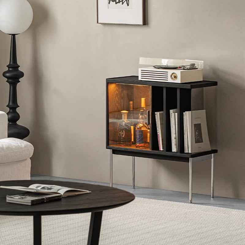 White ash wood modern minimalist cabinet