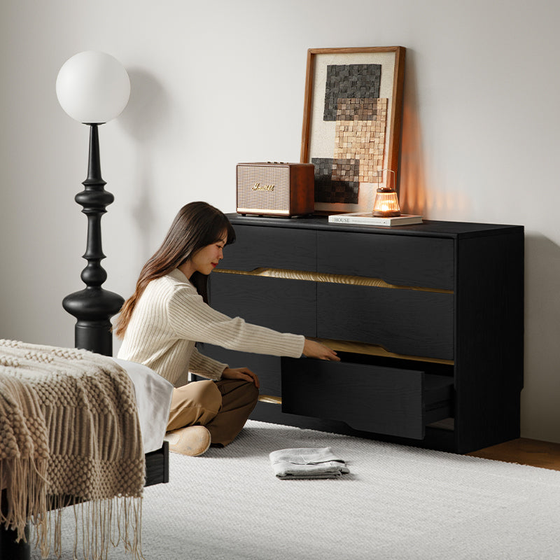 White Ash 6-compartment chest