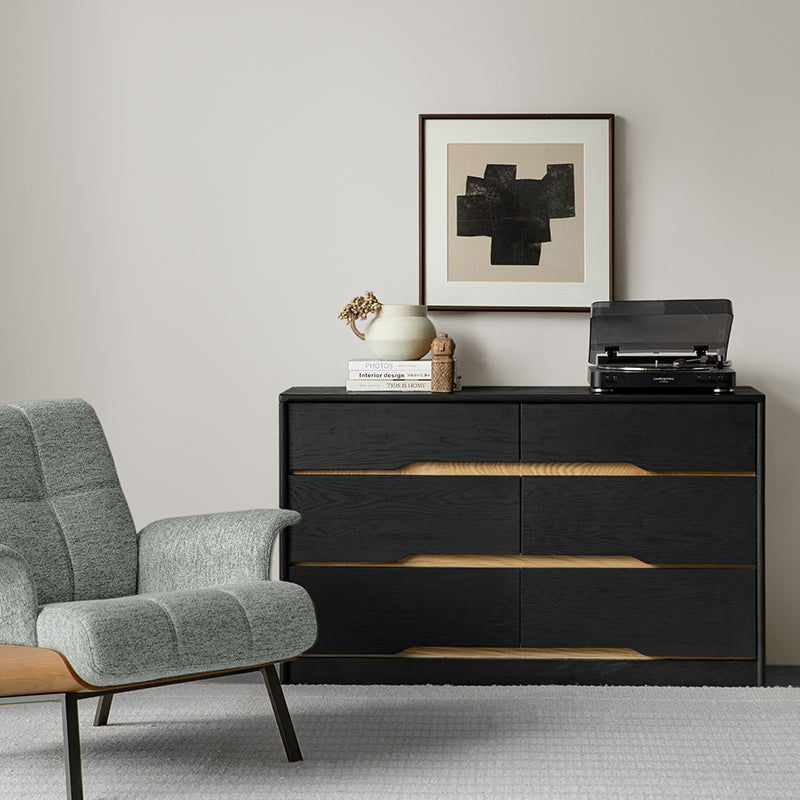 White Ash 6-compartment chest