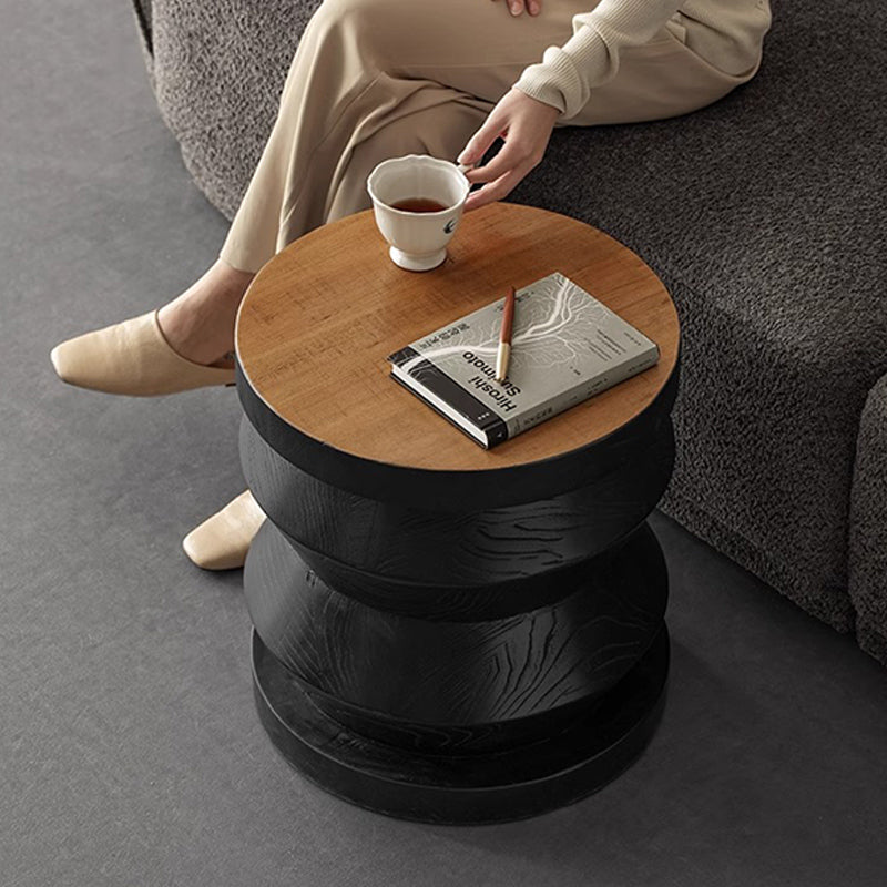 Wooden side table