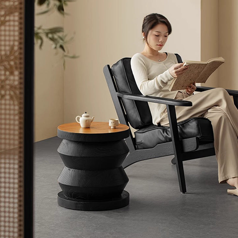 Wooden side table