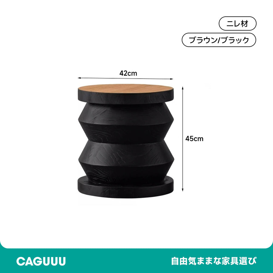 Wooden side table