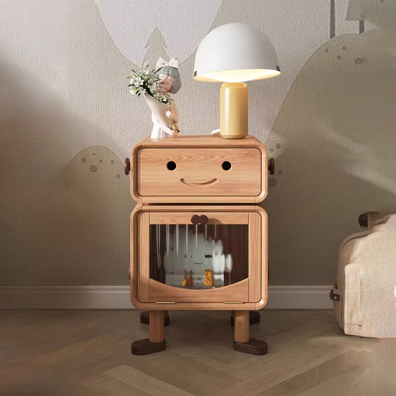 Children's robot design night table