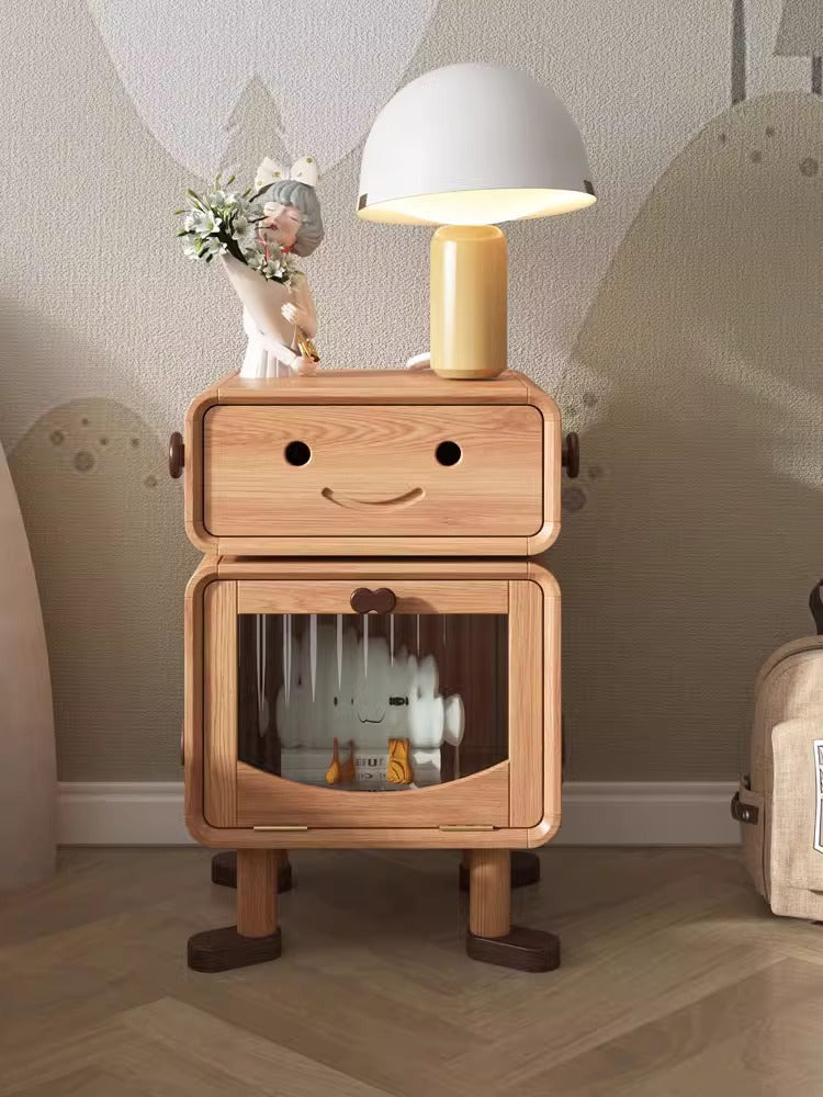 Children's robot design night table