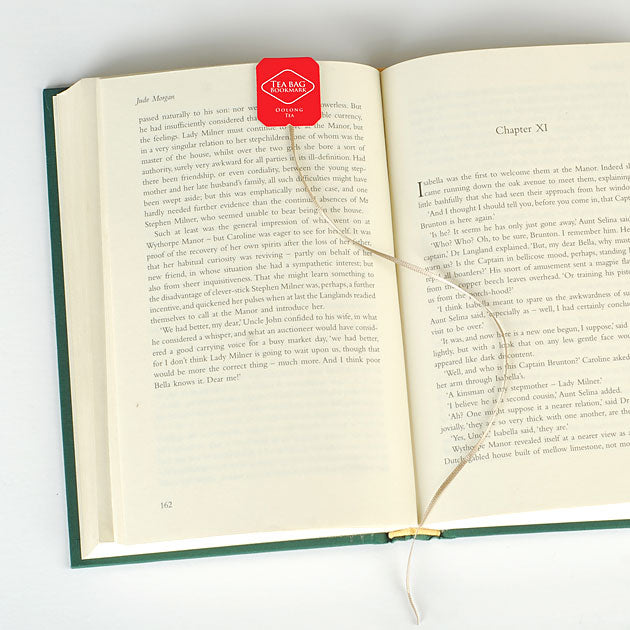 TEA BAG BOOKMARKS SET 0F 3