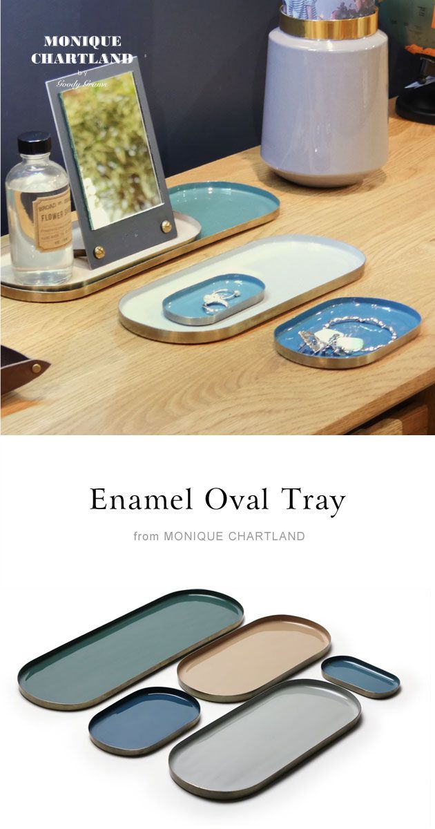 ENAMEL OVAL TRAY 02