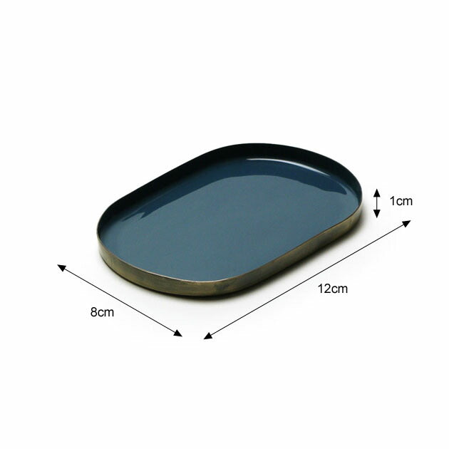 ENAMEL OVAL TRAY 02