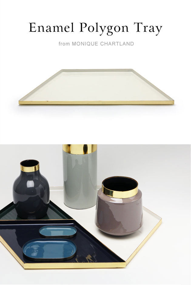 ENAMEL POLYGON TRAY 03